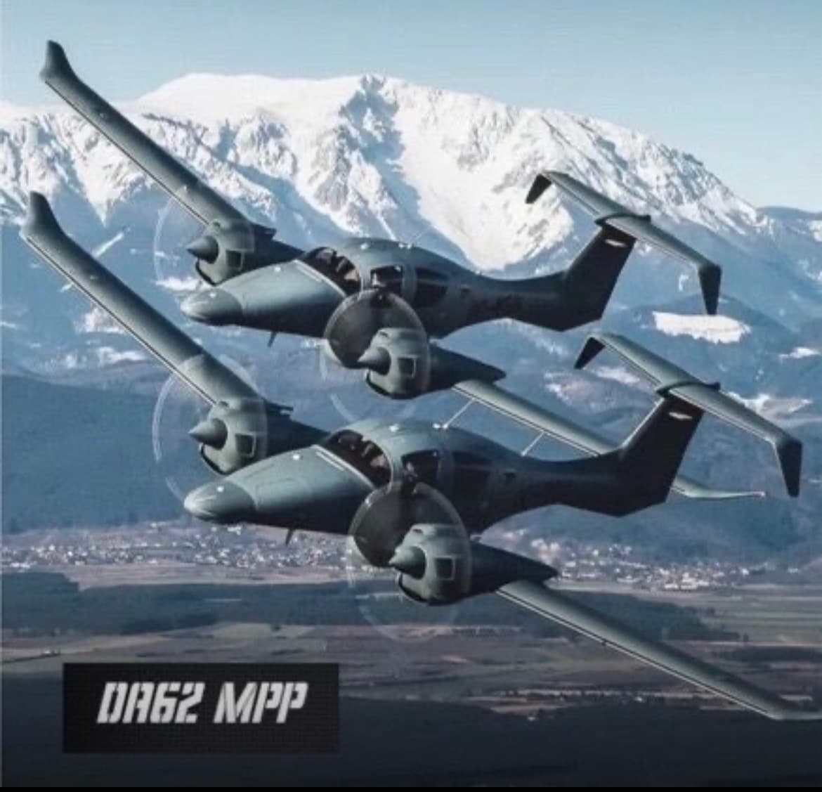 DA62 MPP Multi-Aircraft Patrol Formation